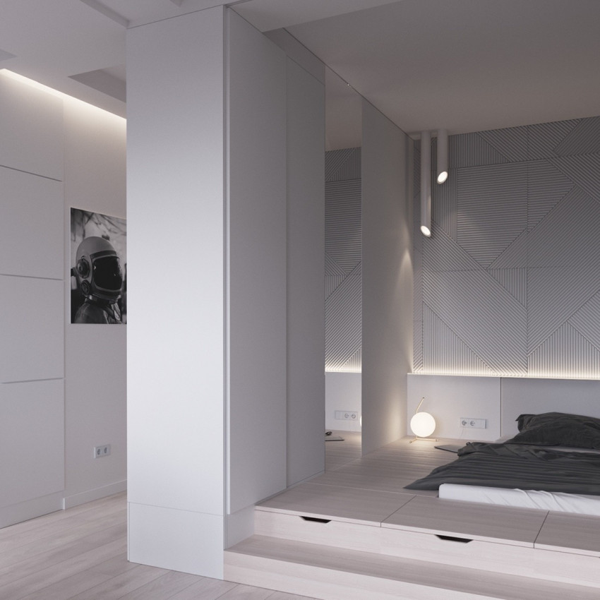 3 Modern Style Apartments Under 50 Square Meters (Includes Floor Plans)