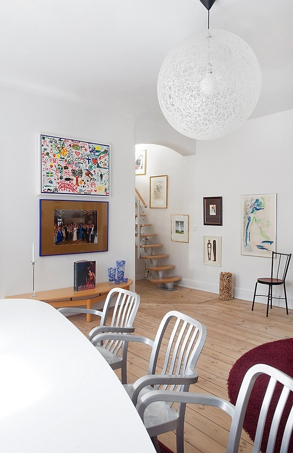 北歐風格複式公寓室內設計