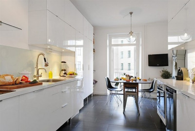 瑞典優雅迷人的公寓設計